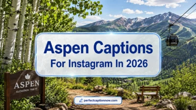 Aspen Captions For Instagram