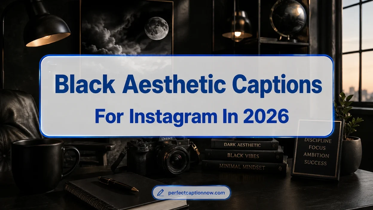 Black Aesthetic Captions For Instagram