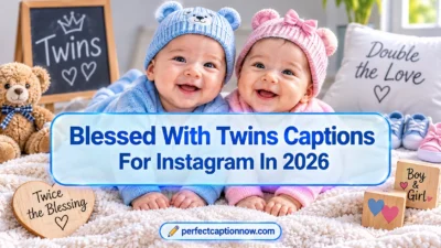 Blessed With Twins Captions For Instagram
