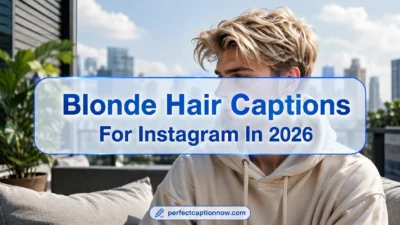 Blonde Hair Captions For Instagram