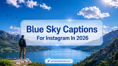 Blue Sky Captions For Instagram