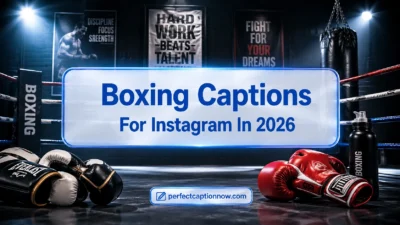 Boxing Captions For Instagram