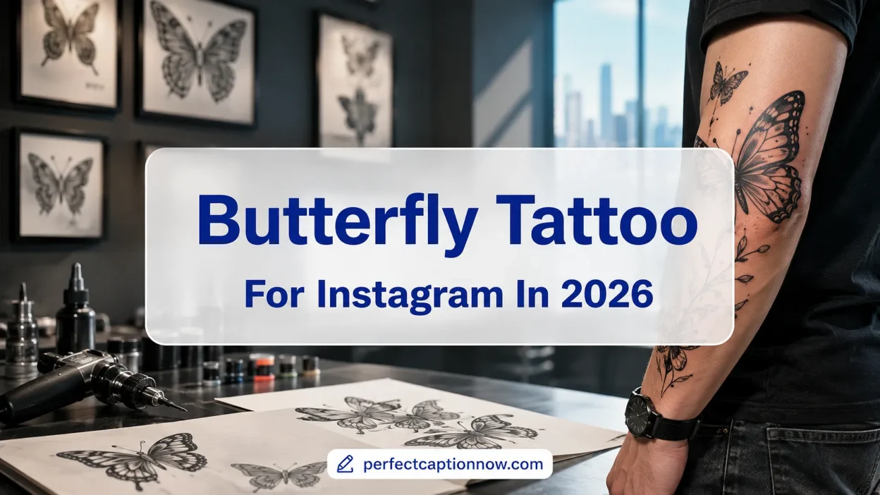 Butterfly Tattoo Captions For Instagram