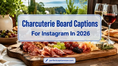 Charcuterie Board Captions For Instagram