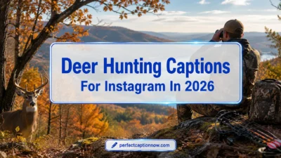 Deer Hunting Captions For Instagram