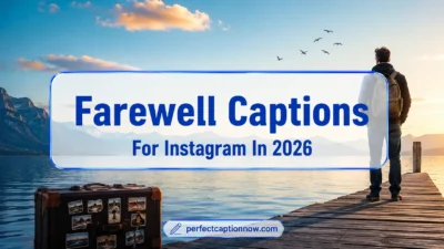 Farewell Captions For Instagram