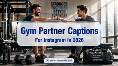 Gym Partner Captions For Instagram