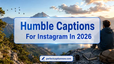Humble Captions For Instagram