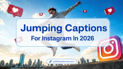 Jumping Captions For Instagram