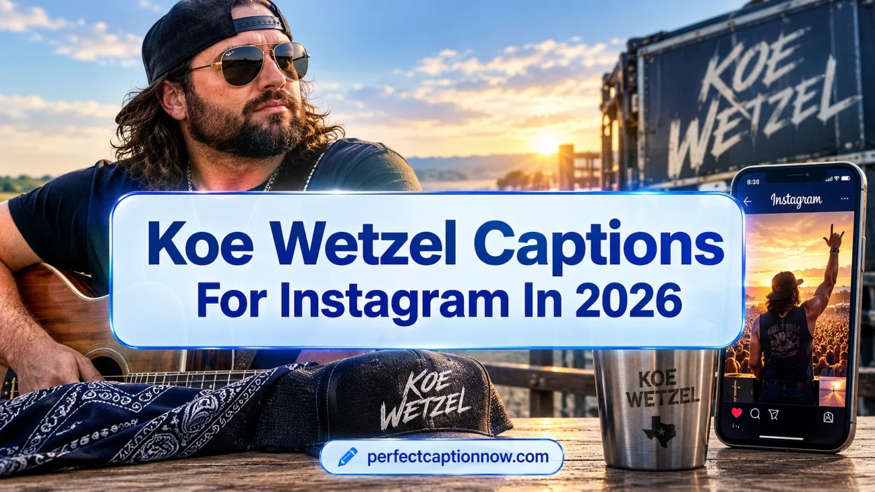 Koe Wetzel Captions For Instagram