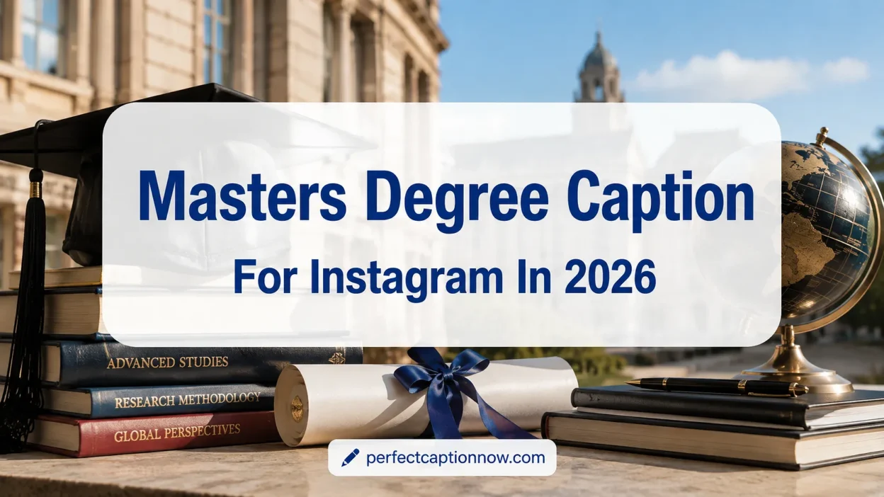 Masters Degree Captions for Instagram