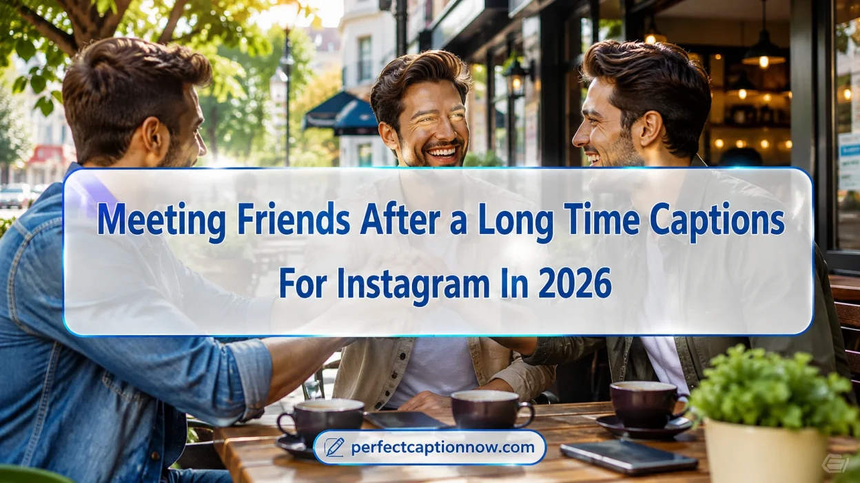 Meeting Friends After a Long Time Captions For Instagram