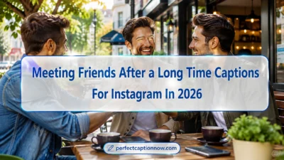 Meeting Friends After a Long Time Captions For Instagram