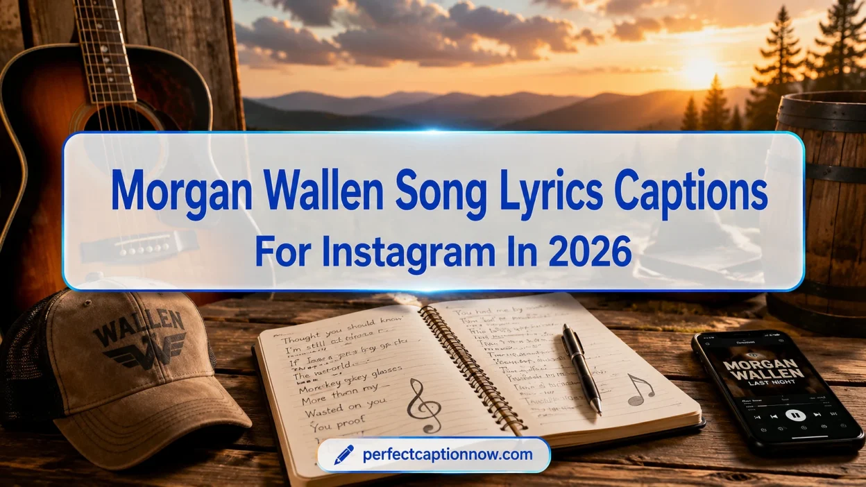 Morgan Wallen Song Lyrics Captions For Instagram