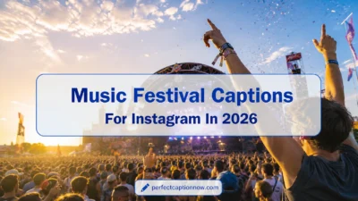 Music Festival Captions For Instagram