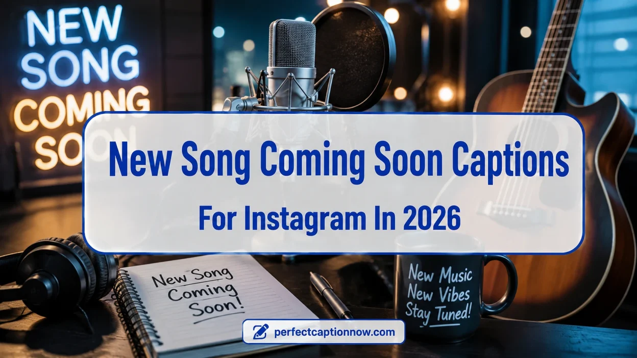 New Song Coming Soon Captions For Instagram