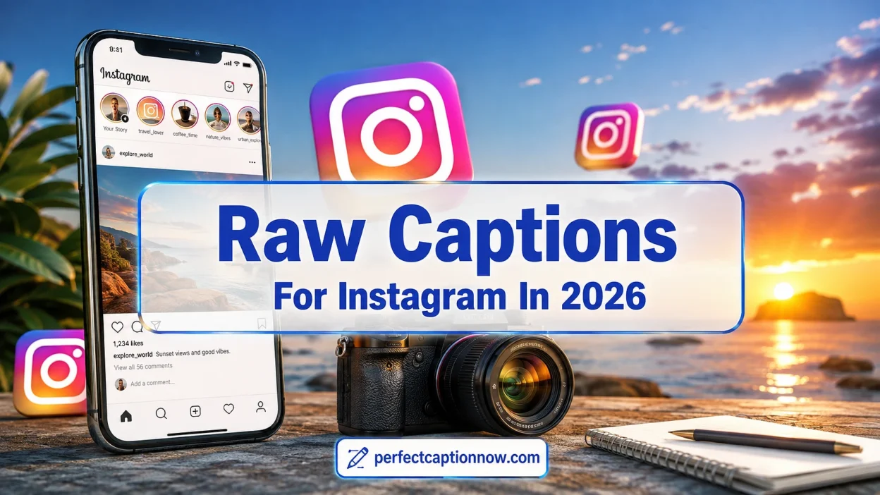 Raw Captions For Instagram