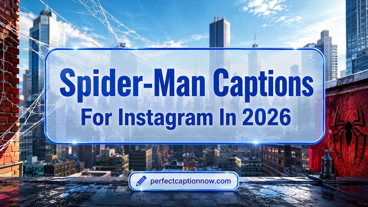 Spider-Man Captions For Instagram