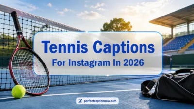 Tennis Captions For Instagram