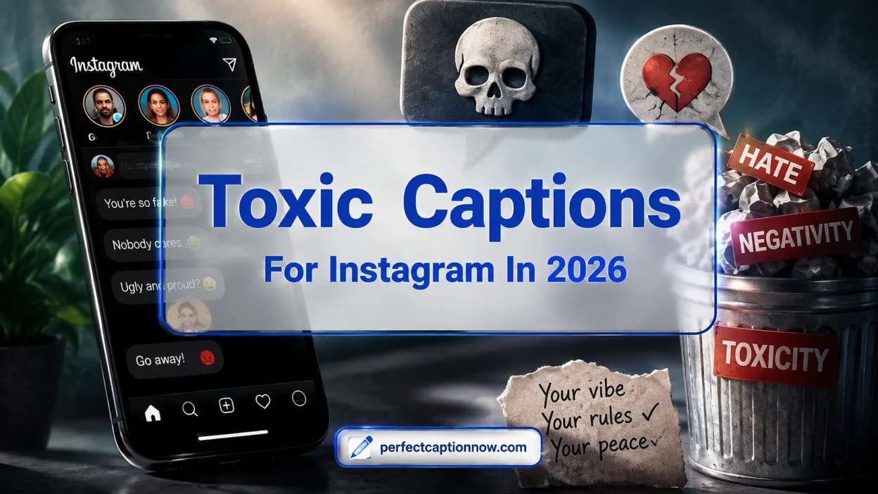 Toxic Captions For Instagram For Guys